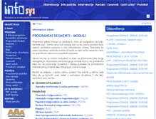 Tablet Screenshot of infosys.rs